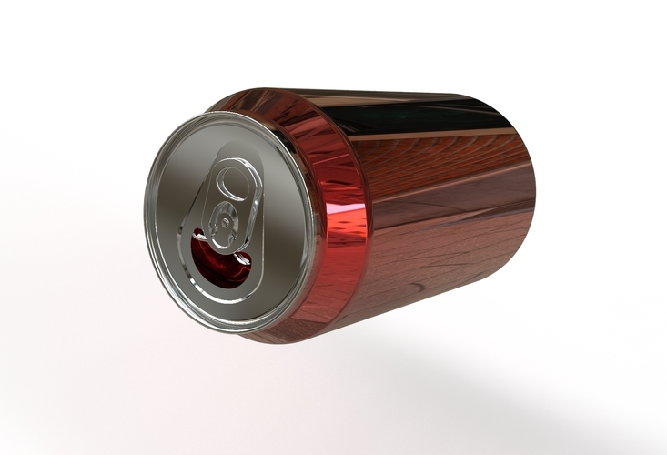 drink can- beverage can 3D Print 473556