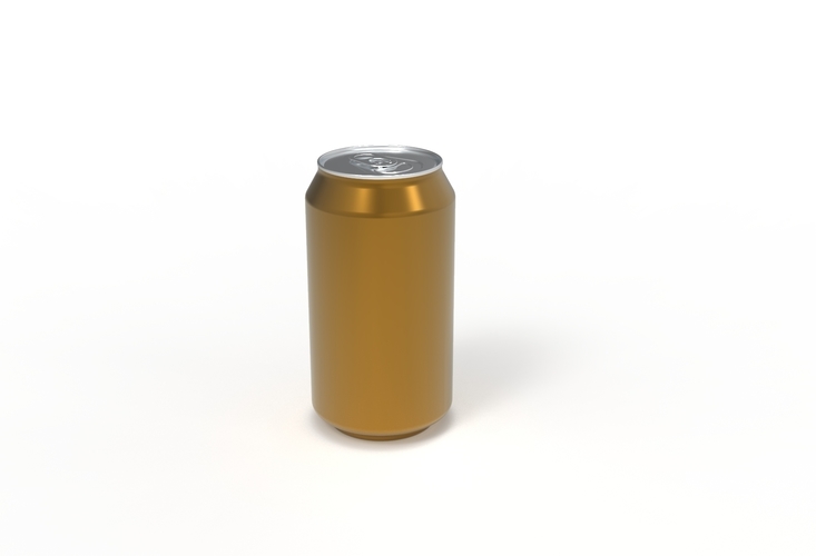 drink can- beverage can 3D Print 473566