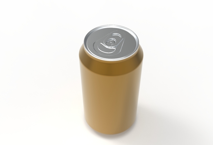 drink can- beverage can 3D Print 473568