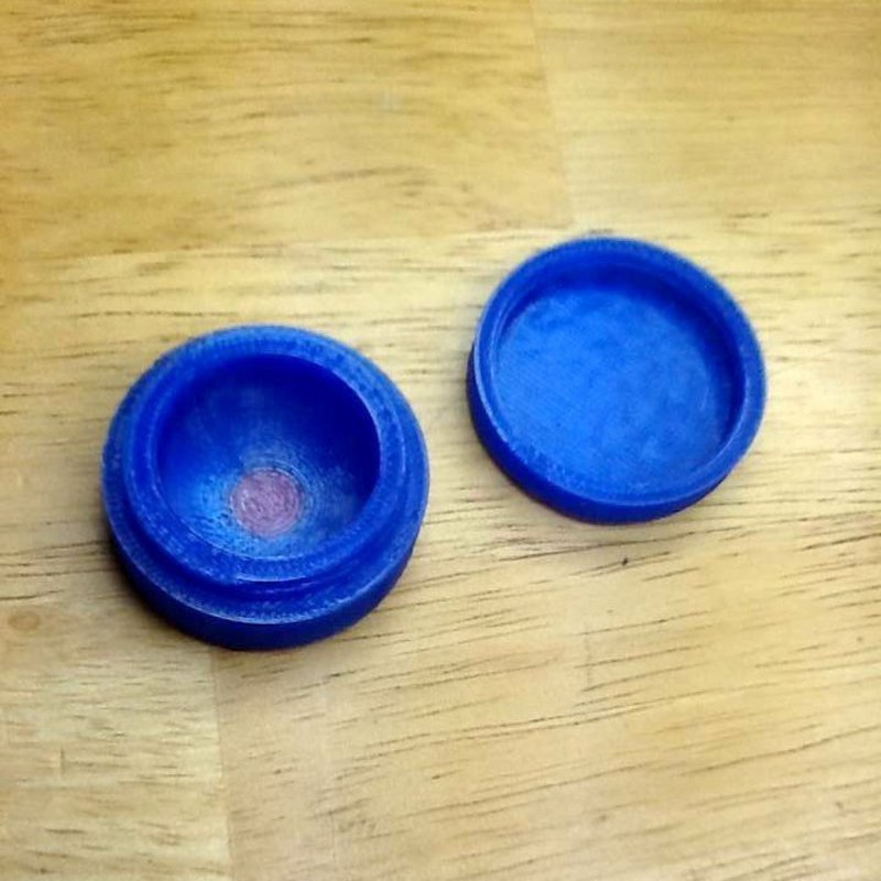 Makeup "Pot" with Lid