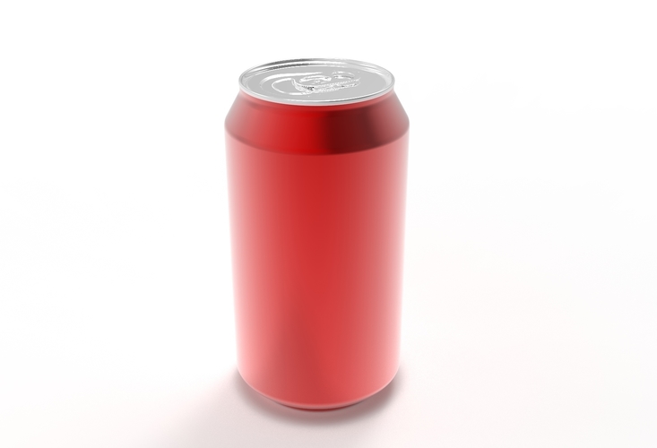 drink can- beverage can 3D Print 473571