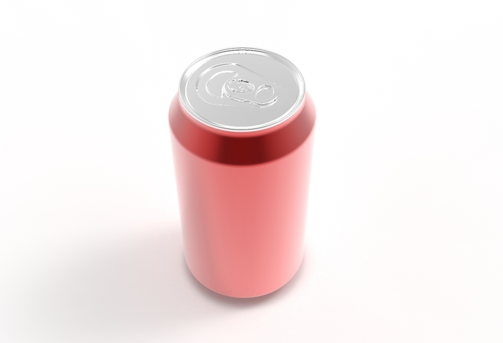 drink can- beverage can 3D Print 473572