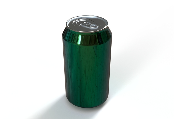 drink can- beverage can 3D Print 473574