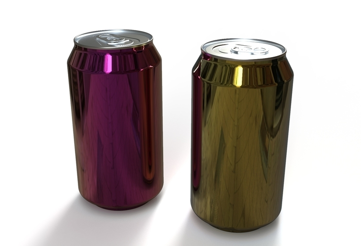 drink can- beverage can 3D Print 473575