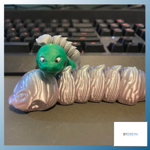 ANGRY CHONKY GARDEN WORM 3D Print 473604