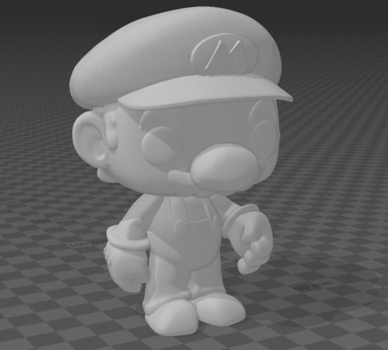 Mario B pop 3D Print 473627