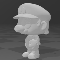 Small Mario B pop 3D Printing 473628