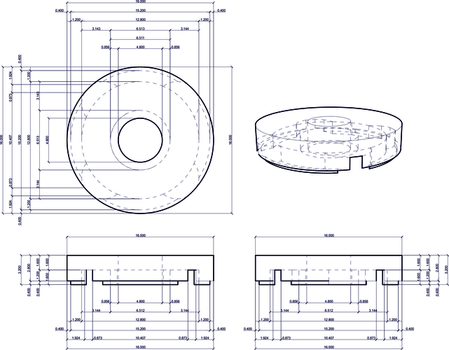 LEGO Round Tile - 2X2 with Hole 3D Print 473730