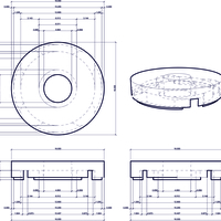 LEGO Round Flat Tile 2X2 with Hole - Thumbnail 4