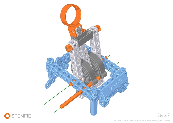 STEMFIE Desktop Catapult 3D Print 473763