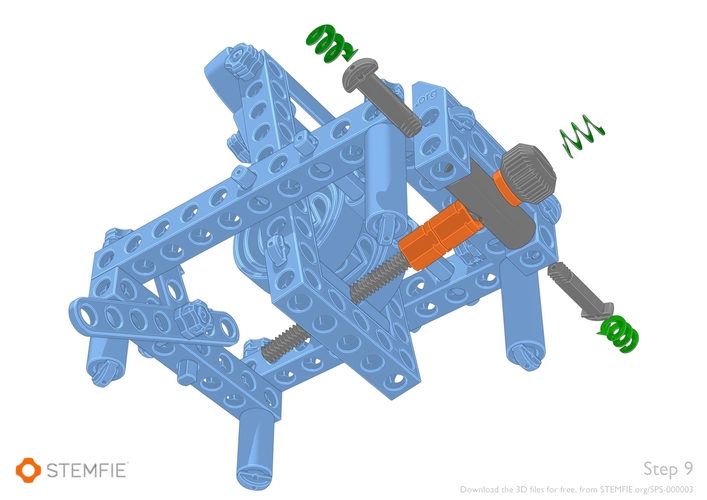 STEMFIE Desktop Catapult 3D Print 473765