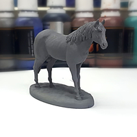 Horse Tabletop Figure RPG Miniature 32mm - Thumbnail 1