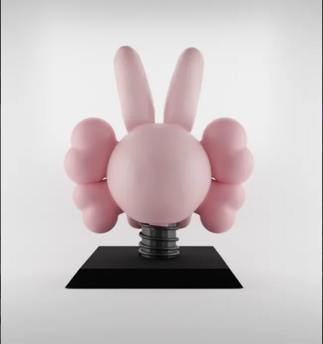 Kaws Accomplice Rabbit Trophy 3D Print 474141