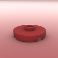  LEGO Round  Jumper Plate 2X2 - Thumbnail 2