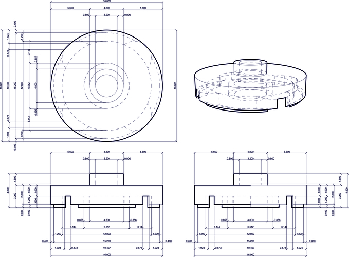  LEGO Round  Jumper Plate - 2X2 3D Print 474412