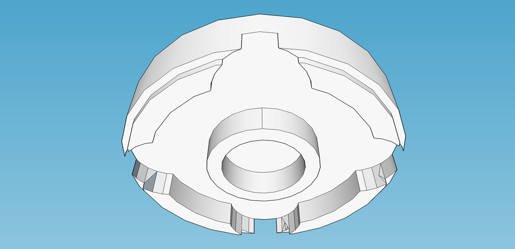  LEGO Round  Jumper Plate - 2X2 3D Print 474422