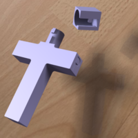 Salzstreuer Kreuz - Thumbnail 3