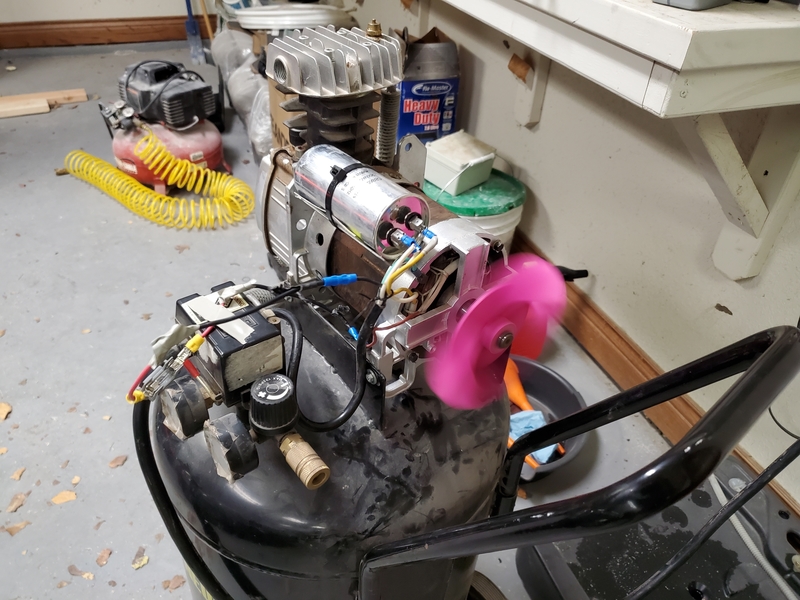Harbor Freight 67487 Air Compressor Fan