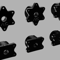 70 MM THRUSTMASTER WHEEL ADAPTER / QUICK RELEASE M4, M5, M6 - Thumbnail 2