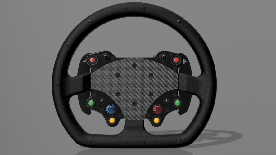 DIY AC GT-TURISMO STEERING WHEEL 3D Print 474746