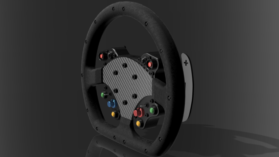 DIY AC GT-TURISMO STEERING WHEEL 3D Print 474747