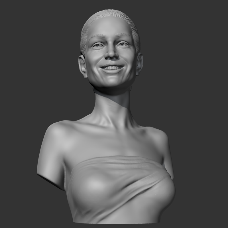 Angelina Jolie 3D print model