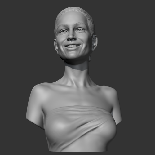 Angelina Jolie 3D print model 3D Print 474855