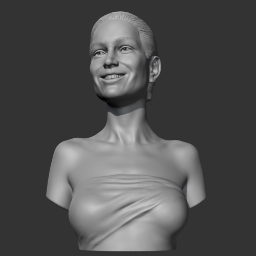 Angelina Jolie 3D print model 3D Print 474856