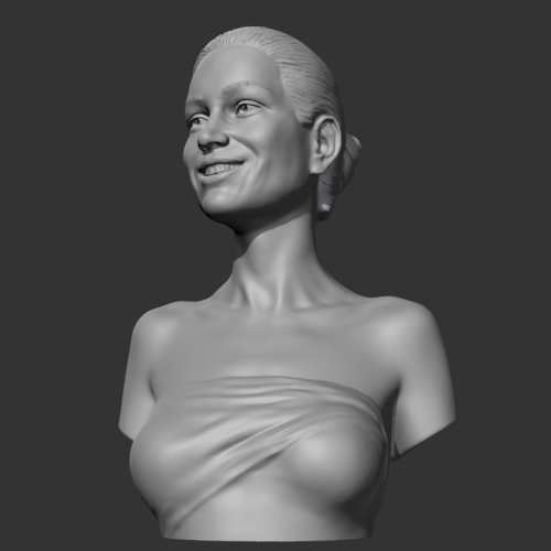 Angelina Jolie 3D print model 3D Print 474857