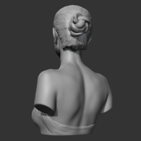 Angelina Jolie 3D print model - Thumbnail 7