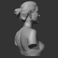 Angelina Jolie 3D print model - Thumbnail 8