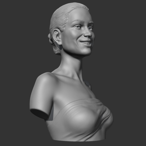 Angelina Jolie 3D print model 3D Print 474862