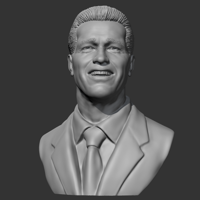 Arnold Schwarzenegger 3D print model