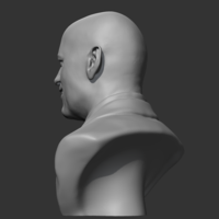 Bruce Willis 3D print model - Thumbnail 7