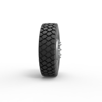 Diecast military truck wheel Scale 1:25 - Thumbnail 3