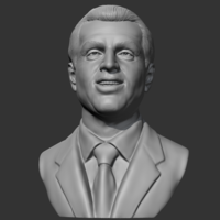 Sylvester Stallone 3D print model - Thumbnail 1