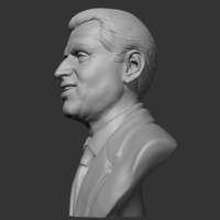 Sylvester Stallone 3D print model - Thumbnail 5