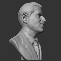 Sylvester Stallone 3D print model - Thumbnail 7