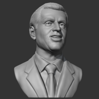 Sylvester Stallone 3D print model - Thumbnail 9