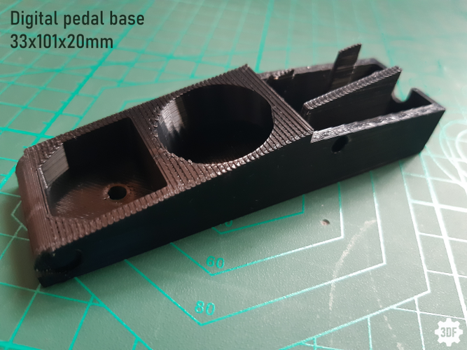 Digital Pedal - I made it to use with arcade driving games 3D Print 474957