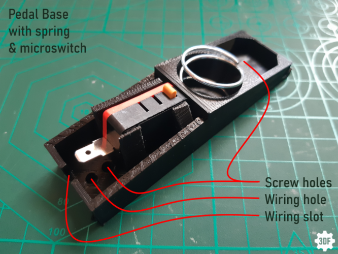 Digital Pedal - I made it to use with arcade driving games 3D Print 474960