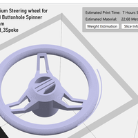 Arcade Spinner Steering Wheel - GRS USB Button Hole Compatible - Thumbnail 16