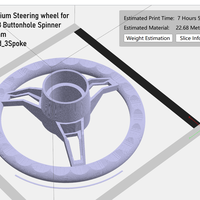 Arcade Spinner Steering Wheel - GRS USB Button Hole Compatible - Thumbnail 17