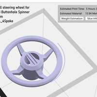 Arcade Spinner Steering Wheel - GRS USB Button Hole Compatible - Thumbnail 18