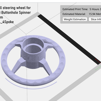 Arcade Spinner Steering Wheel - GRS USB Button Hole Compatible - Thumbnail 19