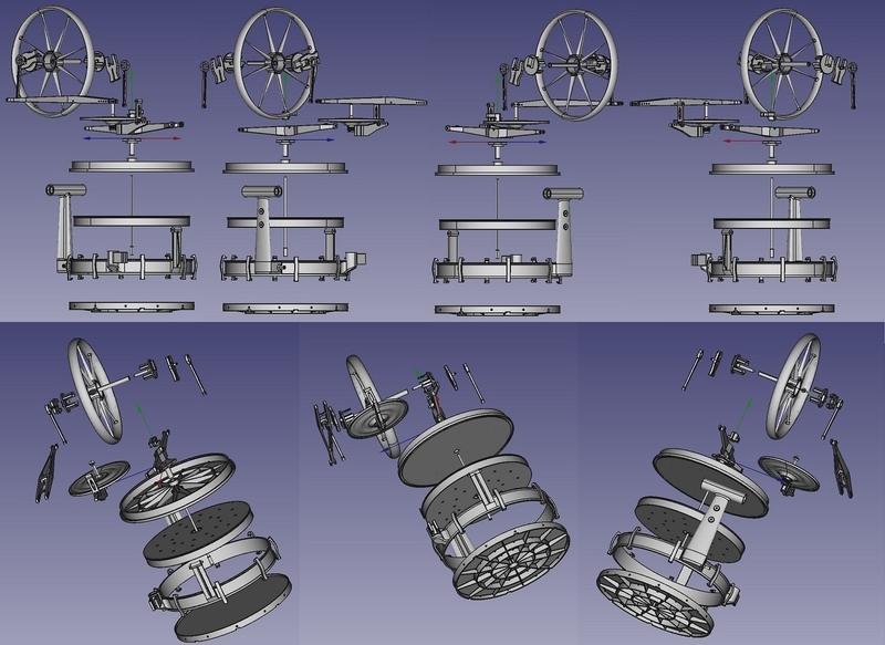 Fully 3D printed LTD Stirling Engine (ProjectsToPrint) - Pinshape