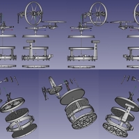 Fully 3D printed LTD Stirling Engine (ProjectsToPrint) - Thumbnail 3