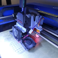 Craftbot, Ext Mount with Bondtech,E3D V6 and BL Touch - Thumbnail 1