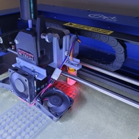 Craftbot, Ext Mount with Bondtech,E3D V6 and BL Touch - Thumbnail 2