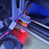 Craftbot, Ext Mount with Bondtech,E3D V6 and BL Touch - Thumbnail 3